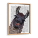 Llama Tonta - Fab Funky | Cuadro decorativo de Canvas Lab