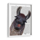 Llama Tonta - Fab Funky | Cuadro decorativo de Canvas Lab