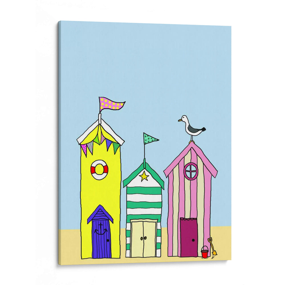 Chozas De Playa 1 - Fab Funky | Cuadro decorativo de Canvas Lab