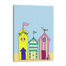 Chozas De Playa 1 - Fab Funky | Cuadro decorativo de Canvas Lab