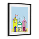 Chozas De Playa 1 - Fab Funky | Cuadro decorativo de Canvas Lab