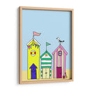 Chozas De Playa 1 - Fab Funky | Cuadro decorativo de Canvas Lab