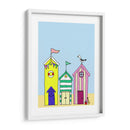Chozas De Playa 1 - Fab Funky | Cuadro decorativo de Canvas Lab