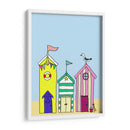 Chozas De Playa 1 - Fab Funky | Cuadro decorativo de Canvas Lab