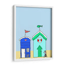 Chozas De Playa 2 - Fab Funky | Cuadro decorativo de Canvas Lab