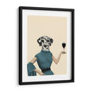 Snob Del Vino Dalmático - Fab Funky | Cuadro decorativo de Canvas Lab