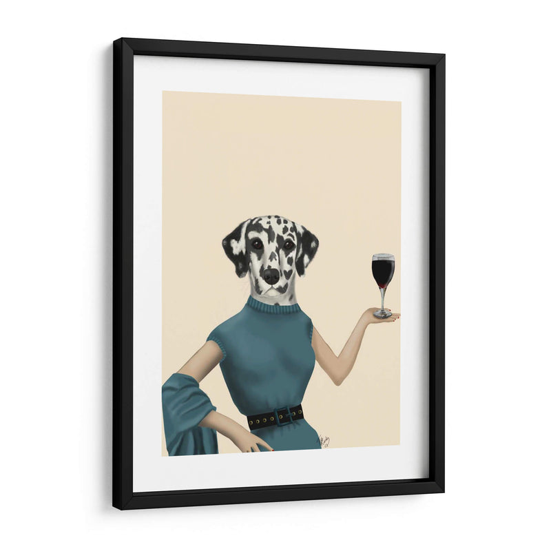 Snob Del Vino Dalmático - Fab Funky | Cuadro decorativo de Canvas Lab