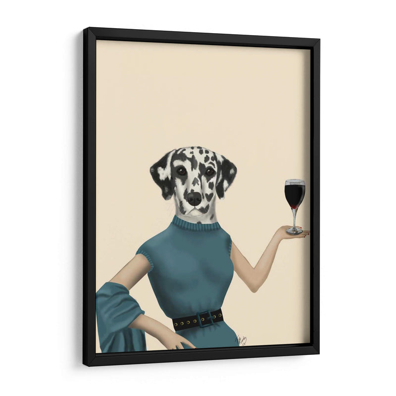 Snob Del Vino Dalmático - Fab Funky | Cuadro decorativo de Canvas Lab