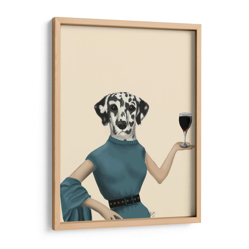 Snob Del Vino Dalmático - Fab Funky | Cuadro decorativo de Canvas Lab
