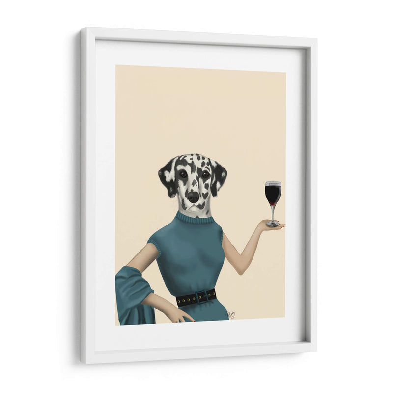 Snob Del Vino Dalmático - Fab Funky | Cuadro decorativo de Canvas Lab