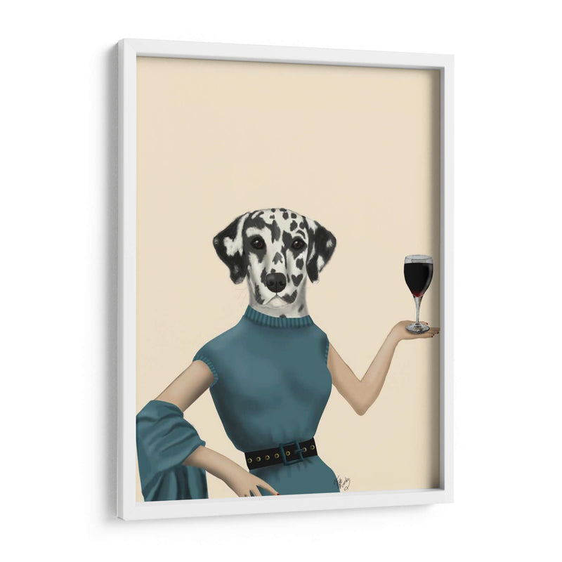 Snob Del Vino Dalmático - Fab Funky | Cuadro decorativo de Canvas Lab