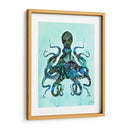 Pulpo De Pescado Azul - Fab Funky | Cuadro decorativo de Canvas Lab