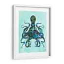 Pulpo De Pescado Azul - Fab Funky | Cuadro decorativo de Canvas Lab