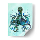 Pulpo De Pescado Azul - Fab Funky | Cuadro decorativo de Canvas Lab