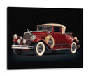 1930 Pierce Arrow Model A Convertible | Cuadro decorativo de Canvas Lab