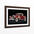 1930 Pierce Arrow Model A Convertible | Cuadro decorativo de Canvas Lab