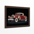 1930 Pierce Arrow Model A Convertible | Cuadro decorativo de Canvas Lab