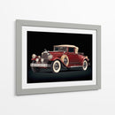1930 Pierce Arrow Model A Convertible | Cuadro decorativo de Canvas Lab
