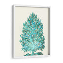Turquesa De Árbol De Coral En Crema - Fab Funky | Cuadro decorativo de Canvas Lab
