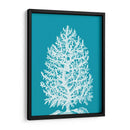 Árbol De Coral Blanco En Azul Marino - Fab Funky | Cuadro decorativo de Canvas Lab