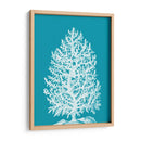 Árbol De Coral Blanco En Azul Marino - Fab Funky | Cuadro decorativo de Canvas Lab