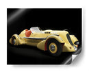1935 Duesenberg SJ 557 Mormon Meteor Speedster | Cuadro decorativo de Canvas Lab