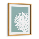 Corales Blancos En Niebla Azul Verde D - Fab Funky | Cuadro decorativo de Canvas Lab
