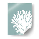 Corales Blancos En Niebla Azul Verde D - Fab Funky | Cuadro decorativo de Canvas Lab