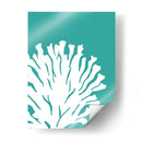 Turquoise Coral Imprime Un - Fab Funky | Cuadro decorativo de Canvas Lab