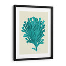 Turquesa De Corales En Crema D - Fab Funky | Cuadro decorativo de Canvas Lab