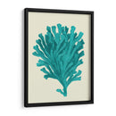 Turquesa De Corales En Crema D - Fab Funky | Cuadro decorativo de Canvas Lab