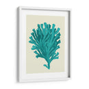 Turquesa De Corales En Crema D - Fab Funky | Cuadro decorativo de Canvas Lab