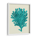 Turquesa De Corales En Crema D - Fab Funky | Cuadro decorativo de Canvas Lab
