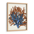 Corales Azules Y Naranjas B - Fab Funky | Cuadro decorativo de Canvas Lab