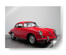 1961 Porsche 356B Super Coupe | Cuadro decorativo de Canvas Lab