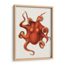 Octopus 4 Naranja - Fab Funky | Cuadro decorativo de Canvas Lab