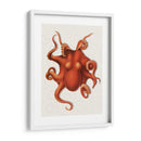 Octopus 4 Naranja - Fab Funky | Cuadro decorativo de Canvas Lab