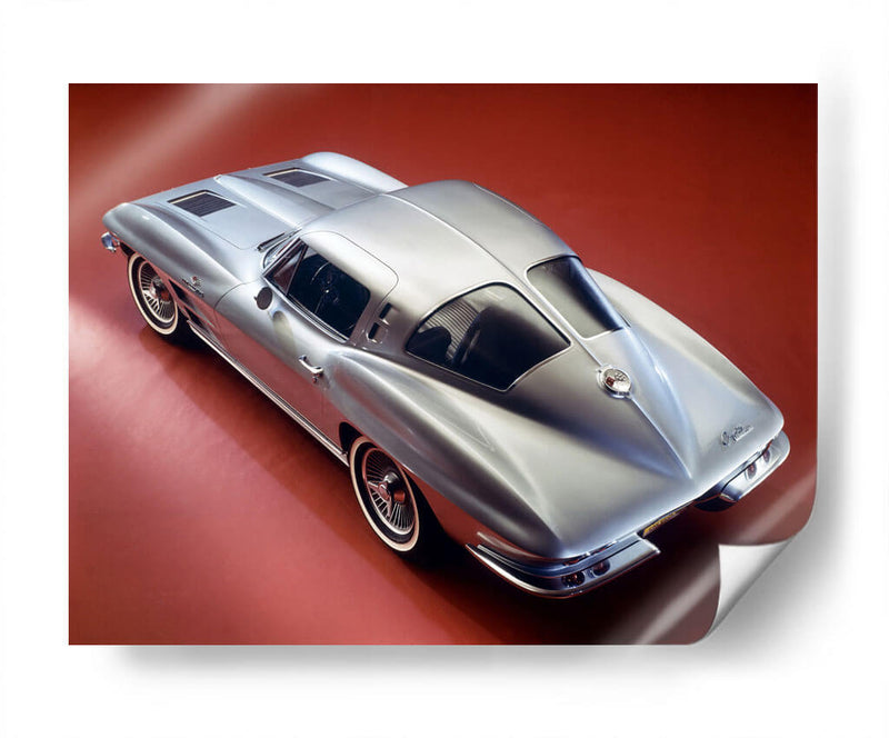 1963 Chevrolet Corvette Sting Ray L84 | Cuadro decorativo de Canvas Lab