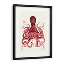 Octopus Rojo 3 - Fab Funky | Cuadro decorativo de Canvas Lab