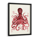 Octopus Rojo 3 - Fab Funky | Cuadro decorativo de Canvas Lab