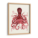 Octopus Rojo 3 - Fab Funky | Cuadro decorativo de Canvas Lab