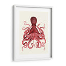Octopus Rojo 3 - Fab Funky | Cuadro decorativo de Canvas Lab