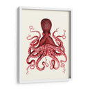 Octopus Rojo 3 - Fab Funky | Cuadro decorativo de Canvas Lab