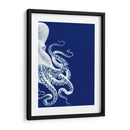 Octopus Azul Marino Y Crema B - Fab Funky | Cuadro decorativo de Canvas Lab