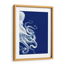 Octopus Azul Marino Y Crema B - Fab Funky | Cuadro decorativo de Canvas Lab