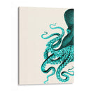 Octopus Green Y Crema A - Fab Funky | Cuadro decorativo de Canvas Lab