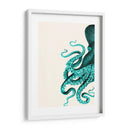 Octopus Green Y Crema A - Fab Funky | Cuadro decorativo de Canvas Lab