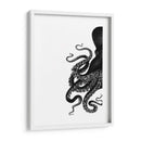 Octopus Blanco Y Negro A - Fab Funky | Cuadro decorativo de Canvas Lab