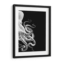 Octopus Blanco Y Negro B - Fab Funky | Cuadro decorativo de Canvas Lab