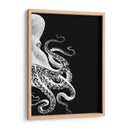 Octopus Blanco Y Negro B - Fab Funky | Cuadro decorativo de Canvas Lab